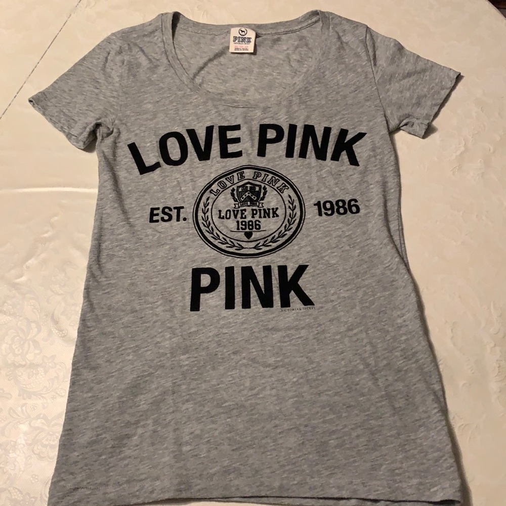 Pink soft T.